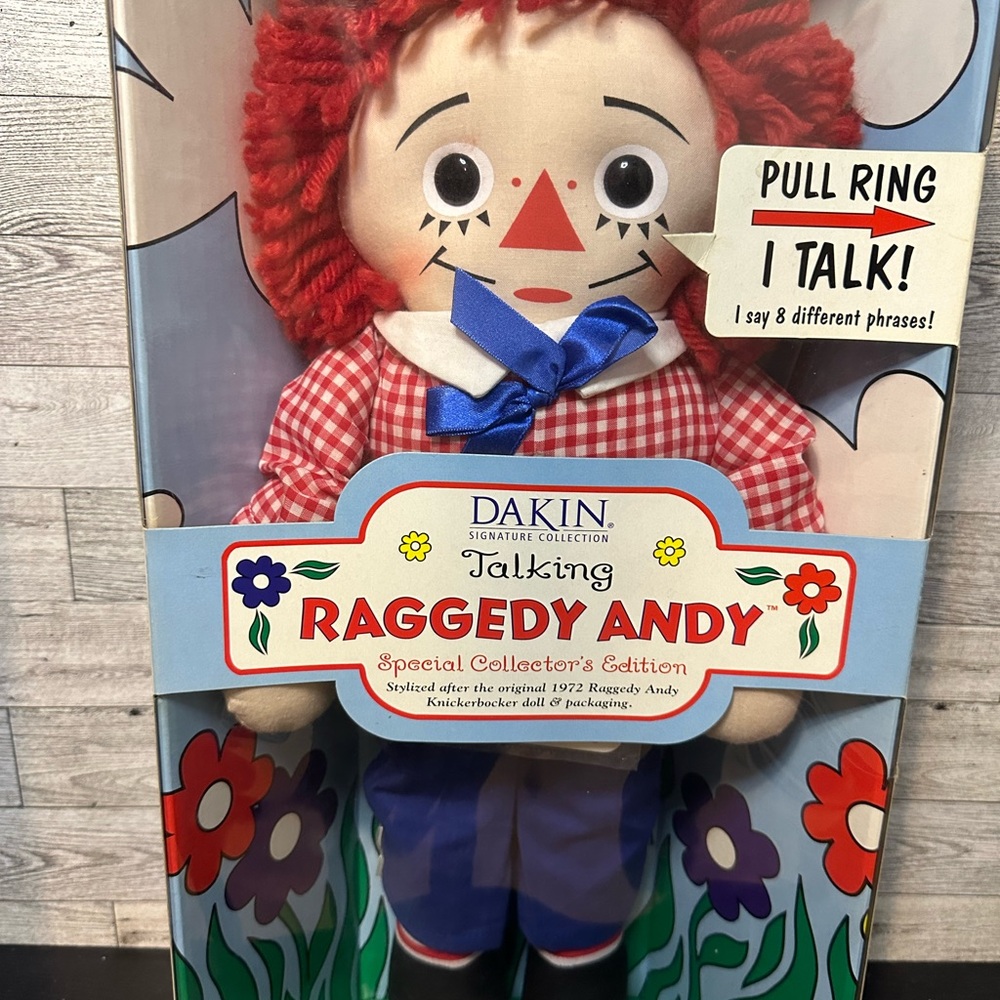 Dakin Talking Raggedy Andy Doll